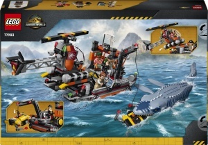 Set LEGO Jurassic World Mosasaurier - 3 Minifiguri, Joc de Rol, 7 Ani - Img 5