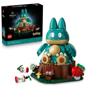 Set LEGO Mampfaxo 72150 - Figurina Pokemon cu membre mobile, decoratiune birou