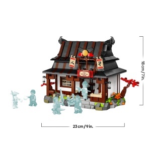 Set LEGO NINJAGO 15 ani - Patru-Arme Forja, 1259 piese, 6 minifigurine - Img 7