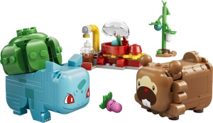 Set LEGO Pokemon SMART Play Bisasam si Bidiza, 240 piese, varsta 7 - Img 10