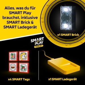 Set LEGO Pokemon SMART Play Pikachu - 400 piese, interactiv, pentru copii de la 6 ani - Img 3