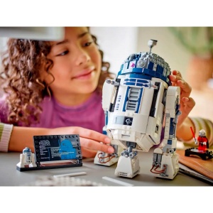 Set LEGO R2-D2 Star Wars 75379, 1050 piese, model detaliat, cadou pentru fani - Img 8