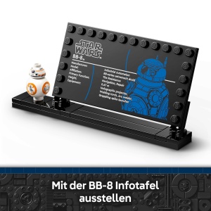Set LEGO Star Wars Droid BB-8 75452, 569 piese, pentru copii peste 10 ani - Img 5