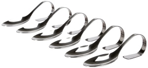Set linguri pentru aperitive IBILI 731600 inox argintiu 6 piese