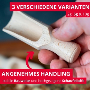 Set linguri pentru condimente Westmark Midi 3 piese lemn de fag 5 gr4 ml culoare maro deschis - Img 3