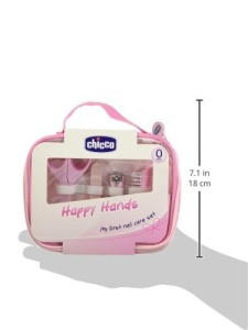 Set Manichiura pentru Fete Chicco, cu 5 Unelte, Culoare Rosa, 0 luni - Img 3