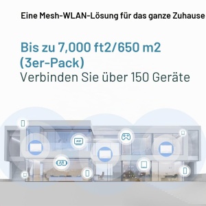 Set Mesh WLAN Mercusys Halo H3600BE, Wi-Fi 7, 3.6 Gbits, 3 unitati - Img 4