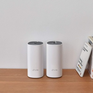 Set Mesh WLAN TP-Link Deco E4, Dual Band AC1200, 2 unitati, 260 m - Img 2