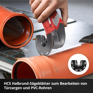 Set Multitool Einhell XL-PLUS-CASE 10 piese, cu accesorii pentru taiere si slefuire - Img 4