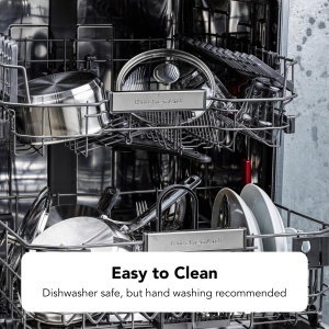 Set Oale din Inox KitchenAid, 3 piese, 162024 cm, Inductie, Argintiu - Img 9