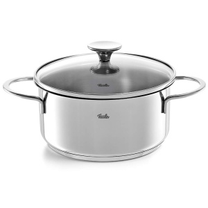Set oale Fissler Copenhagen 5 piese otel inoxidabil compatibil inductie cu capac din sticla - Img 5