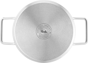 Set Oale Fissler Pure Collection 4 piese, otel inoxidabil, inductie, cu capac din sticla - Img 3