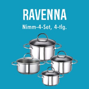 Set Oale Rohe Germany Meister Ravenna, 5 piese, Otel inoxidabil 1810 - Img 2