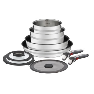 Set oale si tigai Jamie Oliver by Tefal Ingenio L97699 9 piese Maner detasabil Compatibil inductie