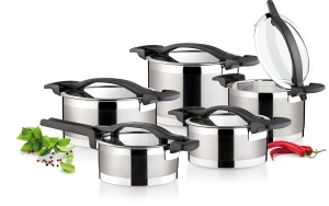 Set Oale Tescoma ULTIMA, 10 piese, inox, capacitate variata