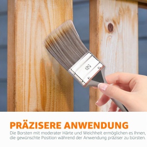 Set Pensi pentru Vopsit GRIFEMA GA4201-3, 3 Bucati, Latimi 253850 mm - Img 6