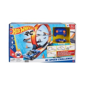 Set Pista Hot Wheels cu Masina RC 164, 30 Piese, Configuratii Multiple - Img 6