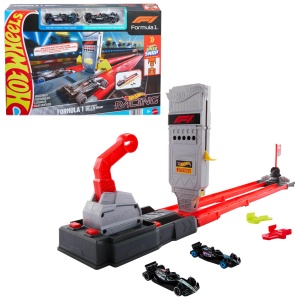 Set Pista Hot Wheels Formula 1 cu 2 Masini Die-Cast 164