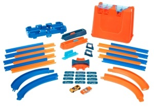 Set Pista Hot Wheels Track Builder Deluxe cu 2 Masinute, 4.5m, Inclusiv Zone Crash - Img 6