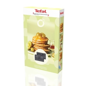 Set Placi Tefal Snack Collection pentru Clatite, 2x Placi, Design Compact