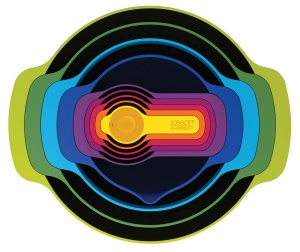 Set preparare alimente Joseph Joseph Nest 9 Plus 9 piese compact multicolor - Img 8