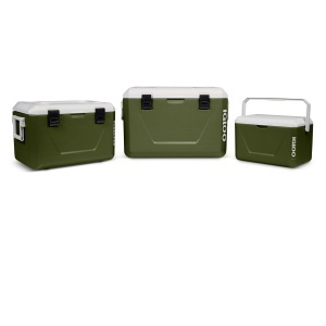 Set racitoare IGLOO 55L 27L 11L, design compact, robust, verde - Img 4
