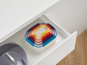 Set recipiente alimentare Joseph Joseph Nest Lock 5 piese etanse multicolore - Img 3