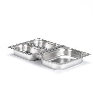 Set recipiente GN APS 81850, 4 piese, inox, capacitate 4L si 1.8L - Img 3