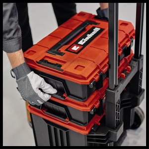 Set sistem modular Einhell E-Case Tower 120 kg transportabil 3 valize robuste - Img 6
