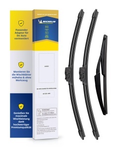 Set stergatoare MICHELIN Perfect Fit 600550mm 400mm pentru Opel Meriva si Zafira