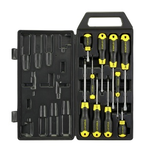 Set surubelnite Stanley 2-65-005, 10 piese, varf magnetic, maner ergonomic - Img 4