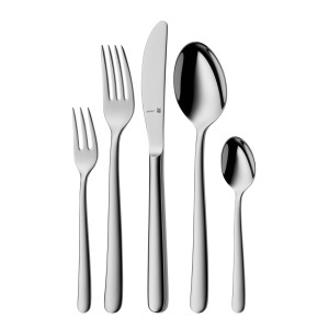Set tacamuri WMF Kult Plus 66 piese Cromargan protect rezistent la zgarieturi si masina de spalat vase