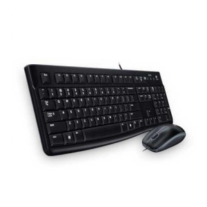 Set Tastatura si Maus Logitech MK120, Cablu USB, QWERTY, Design Ergonomic