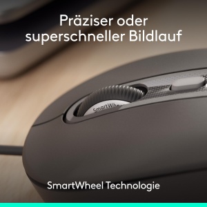 Set Tastatura si Maus Logitech Signature Slim MK620, USB-C, Grafit - Img 4