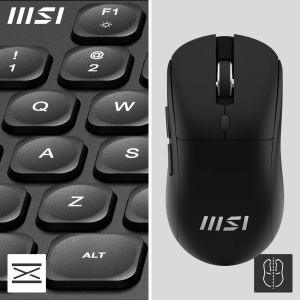 Set Tastatura si Maus MSI Forge K210 Wireless, 2.4 GHz, Reincarcabil - Img 3