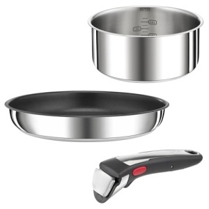Set Tefal Ingenio Preference On 26 cm 18 cm cu Maner Detasabil Antiaderent Inductie - Img 2
