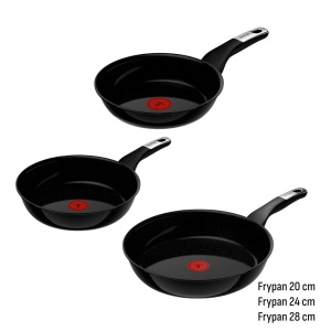 Set tigai Tefal Explore On Keramik G2149132, 202428 cm, antiaderente, compatibile inductie, negru - Img 9