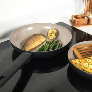 Set tigaie ceramica Salter BW12876EU7, 3 piese, 202428 cm, antiaderenta - Img 6