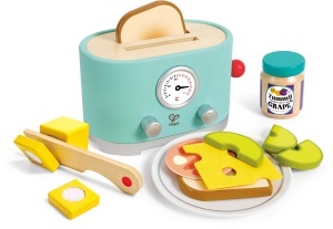 Set Toaster Hape Pop-Up Design Modern Accesorii Incluse 24 luni