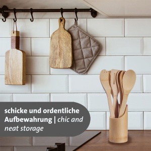 Set ustensile de bucatarie Westmark 6 piese Bambus Antiaderent Eco-Friendly - Img 4