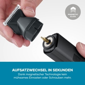 Severin Multi Grooming Set HS 0710 Trimmer 6-in-1 Negru Waterproof - Img 5