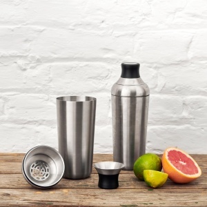 Shaker Cocktail OXO din Otel Inoxidabil, 500ml, Cu Capac de Masurare - Img 5