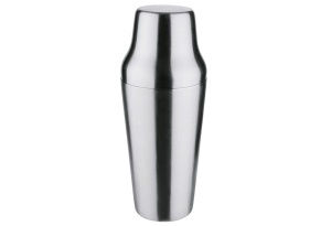 Shaker pentru cocktailuri APS 93179, inox, 0,7 litri, 24 cm - Img 1