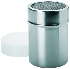 Shaker pentru pudrare IBILI Mesh 7x7x10 cm otel inoxidabil argintiu