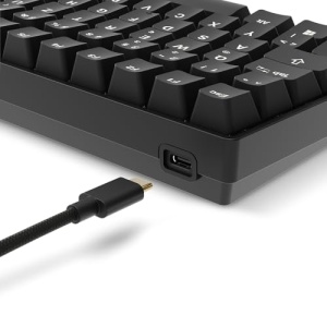 Sharkoon Skiller SGK50 S3 PBT Negru, Tastatura pentru jocuri RGB, Gateron G PRO 3.0 Galben, 75% Aspect - Img 7