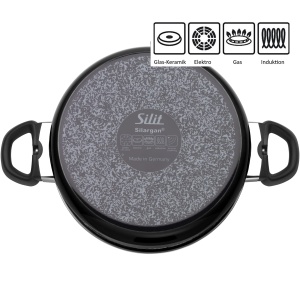 Silit Modesto Line Bratentopf 24cm 44l Inductie Negru - Img 5