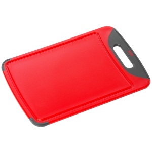 Silit Schneidebrett 38x25 cm Tranchierbrett Plastic Rosu Saftrillen