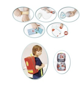 Simba Notarzt Rucksack Set 20 Piese Stetoscop cu Sunet pentru Copii 3 - Img 12
