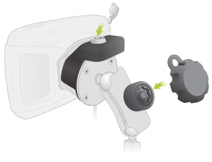 Sistem Antifurt TomTom pentru Motociclete - Material de Inalta Calitate, Flexibil, Largit - Img 2