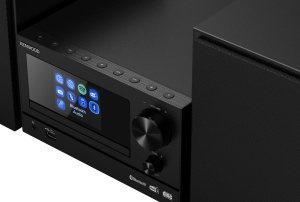Sistem audio stereo Kenwood M-7000S, 2x30W, Bluetooth, USB, CD, Negru - Img 6